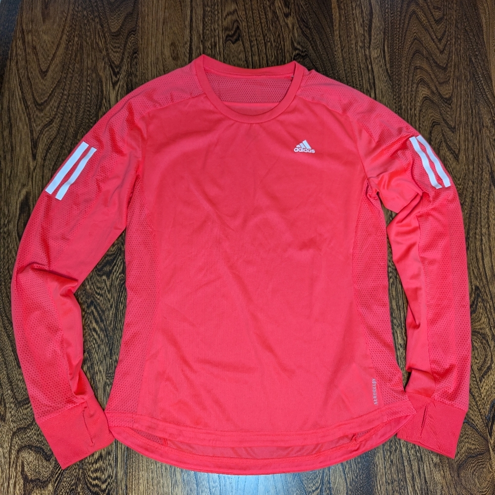 Adidas Coral Running Shirt - Small